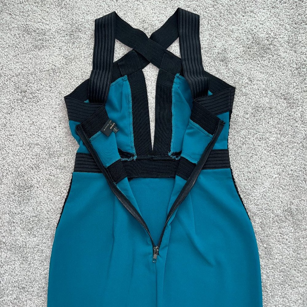 Michael Costello - Teal Dress - Medium - Picture 9 of 11
